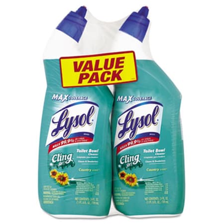 Lysol Toilet Bowl Cleaner- Country Scent- 24 oz- Bottle 82890